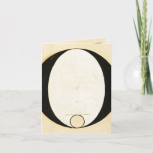 Heide, 1920 von Hilma af Klint Dankeskarte