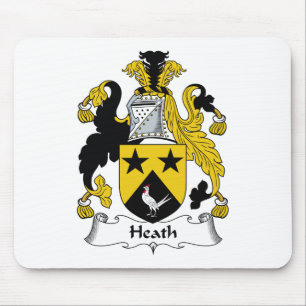 Heide-Familienwappen Mousepad