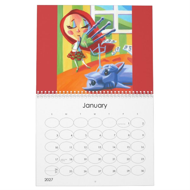 Heide Houghton 2008 Kalender (Jan 2027)