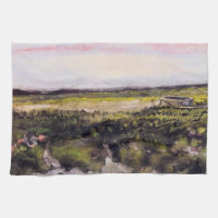 Heide mit Schubkarre von Vincent van Gogh