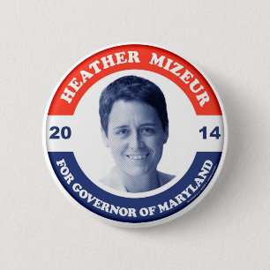 Heide Mizeur Retro Knopf Button