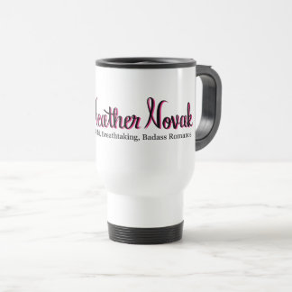 Heide Novak offizielle Logo-Reise-Tasse Reisebecher