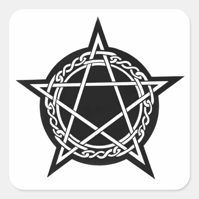 Heidelbecher Quadratischer Aufkleber (Vorderseite)