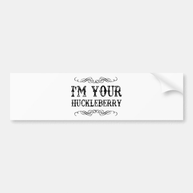 Heidelbeere Autoaufkleber (Vorne)