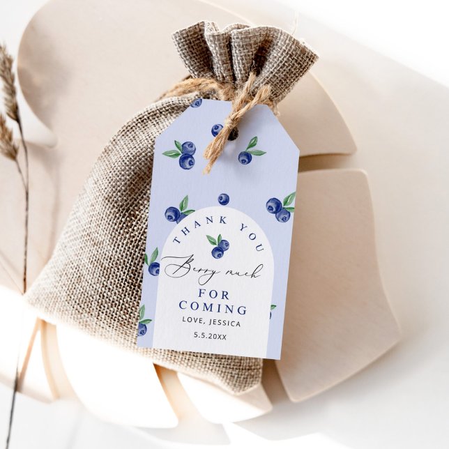 Heidelbeere Geburtstag Geschenkanhänger (Von Creator hochgeladen)