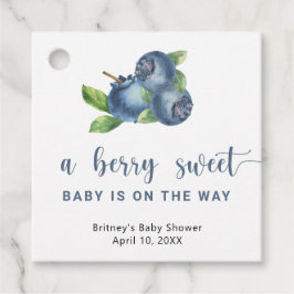 Heidelbeeren Geschenkanhänger