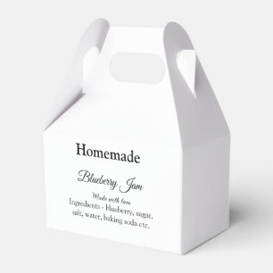 Heidelbeermarmelade aus Liebe, hausgemacht Geschenkschachtel