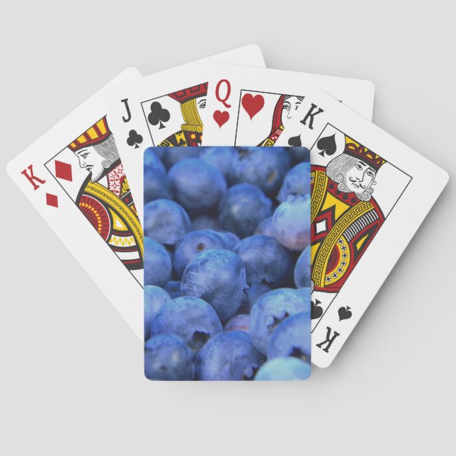 Heidelbeerpfahl Spielkarten (Rückseite)