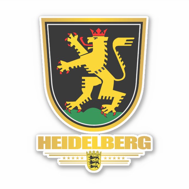 Heidelberg Aufkleber (Vorderseite)