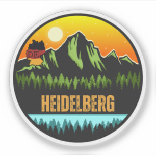 Heidelberg, Baden-Württemberg Deutschland Aufkleber