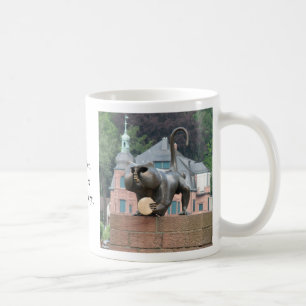 Heidelberg-Brücken-Affe-Kaffee-Tasse Tasse