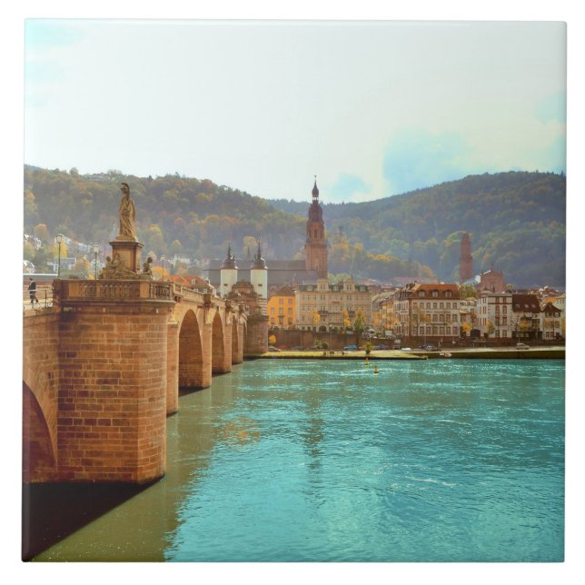 Heidelberg, Deutschland Fliese (Vorderseite)