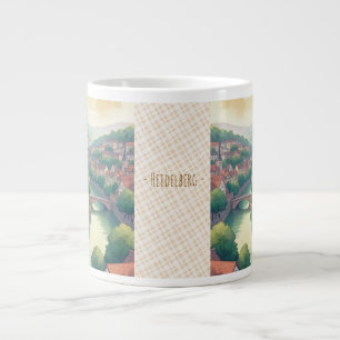 Heidelberg, Deutschland, Heidelberg a City of Beau Jumbo-Tasse