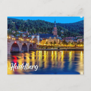 Heidelberg, Deutschland Postkarte