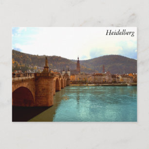 Heidelberg, Deutschland Postkarte