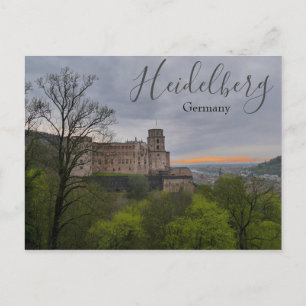 Heidelberg Deutschland Schloss Postkarte