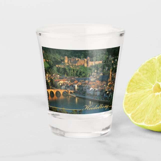 Heidelberg Deutschland Schnapsglas (Vorderseite)