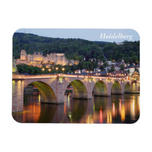 Heidelberg durch Abend Magnet