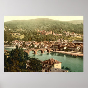 Heidelberg I, Baden-Württemberg, Deutschland Poster