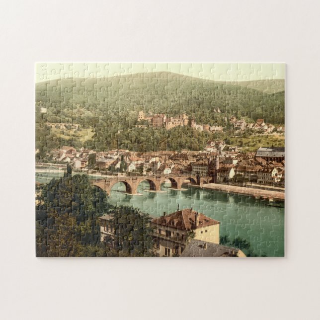 Heidelberg I, Baden-Württemberg, Deutschland Puzzle (Horizontal)