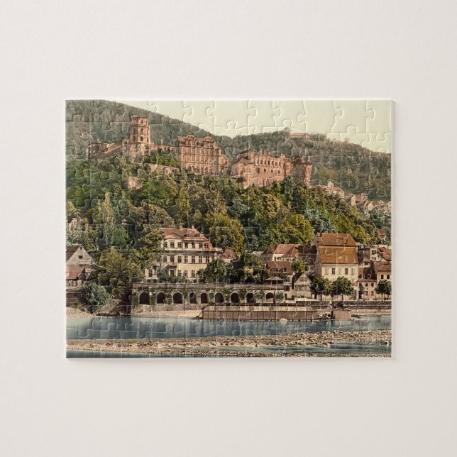 Heidelberg II, Baden-Württemberg, Deutschland Puzzle (Horizontal)