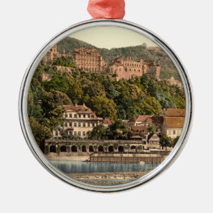 Heidelberg II, Baden-Württemberg, Deutschland Silbernes Ornament