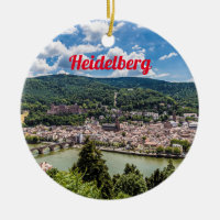 Heidelberg Neckar Panorama Deutschland