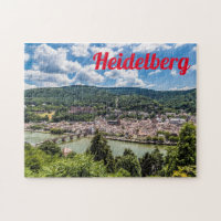 Heidelberg Neckar Panorama Deutschland