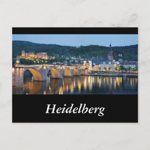 Heidelberg Panorama Postkarte