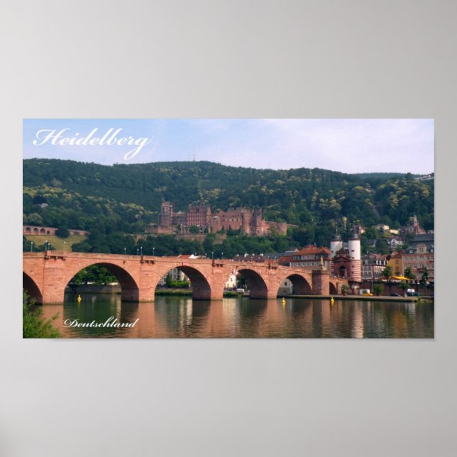 Heidelberg Poster (Vorne)
