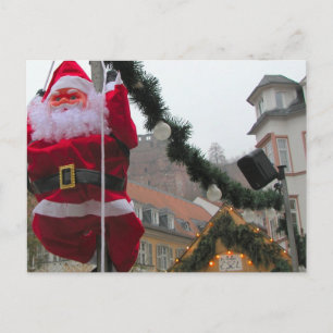 Heidelberg Santa Feiertagspostkarte