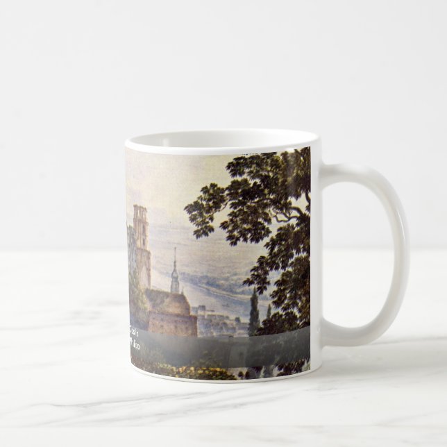 Heidelberg-Schloss durch Fohr Karl Philipp Kaffeetasse (Rechts)