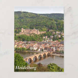 Heidelberger Ansicht Postkarte