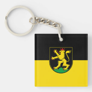 Heidelberger Stadtflagge Deutschland Symbol Schlüsselanhänger