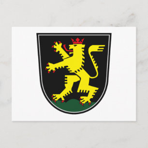 Heidelberger Wappen Postkarte