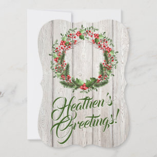Heiden-Grüße! Atheistische Weihnachtskarte Feiertagskarte