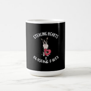 Heidenrauschen von Furzen Boston Terrier Kaffeetasse