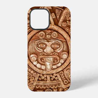 Heidenschmuck eines Stammes Maya-Textur iPhone 12 Hülle