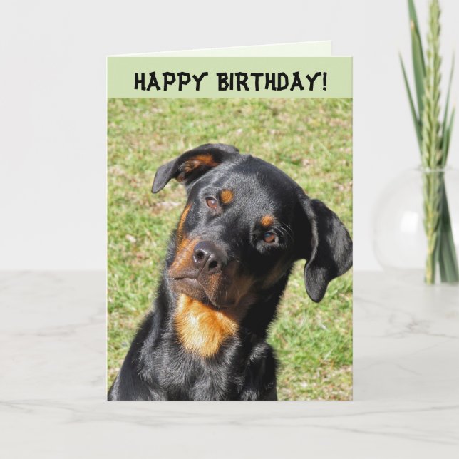 Heidi Happy Birthday Card Karte (Vorderseite)