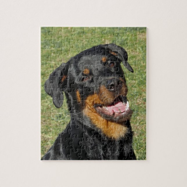 Heidi Niedlich Rottweiler Puzzle (Vertikal)