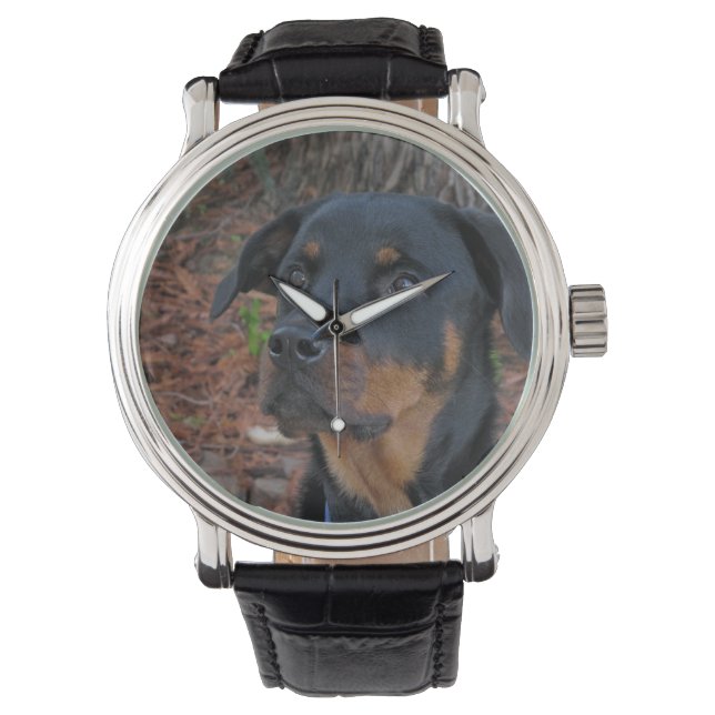 Heidi Rottweiler Watch Armbanduhr (Vorderseite)