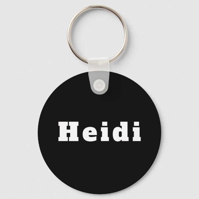 Heidi Schlüsselanhänger (Vorderseite)