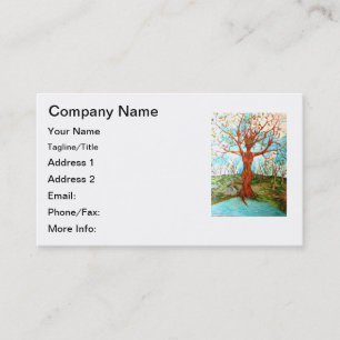 Heidnische Dryad-Baum-Göttin Wiccan Natur-Kunst Visitenkarte