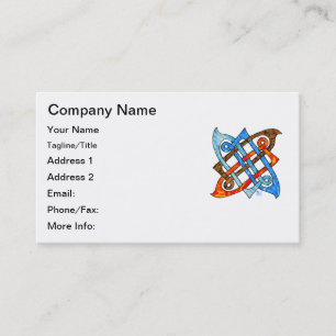 Heidnische keltische visitenkarte