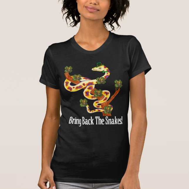 Heidnische Schlangen T-Shirt (Vorderseite)