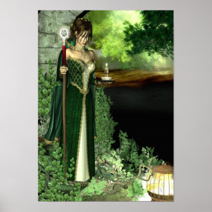 Heidnisches Plakat - Geist des Waldes [A3]