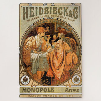 Heidsieck & Co. von Alphonse Mucha Puzzle