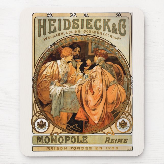 Heidsieck und Co. Mousepad (Vorne)