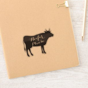 Heifer bitte deal aufkleber