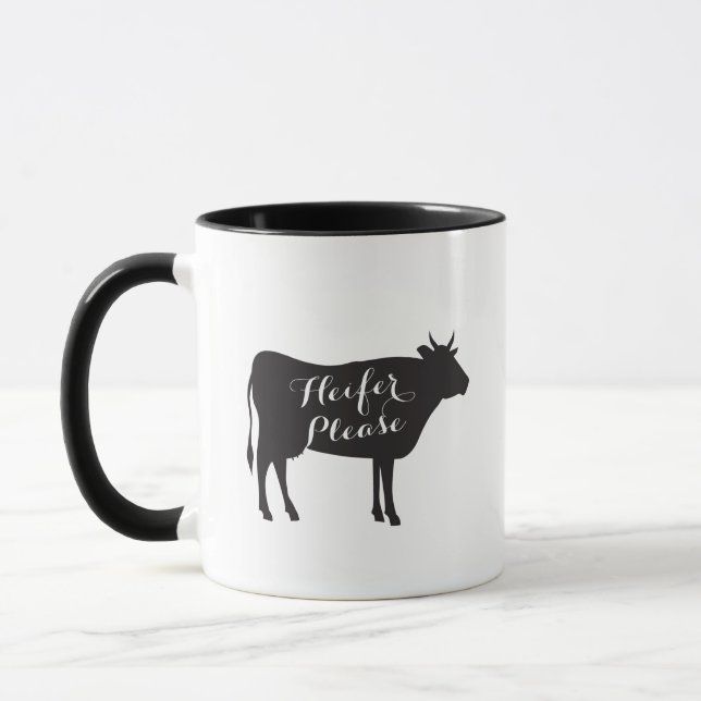 Heifer Bitte Tasse (Links)